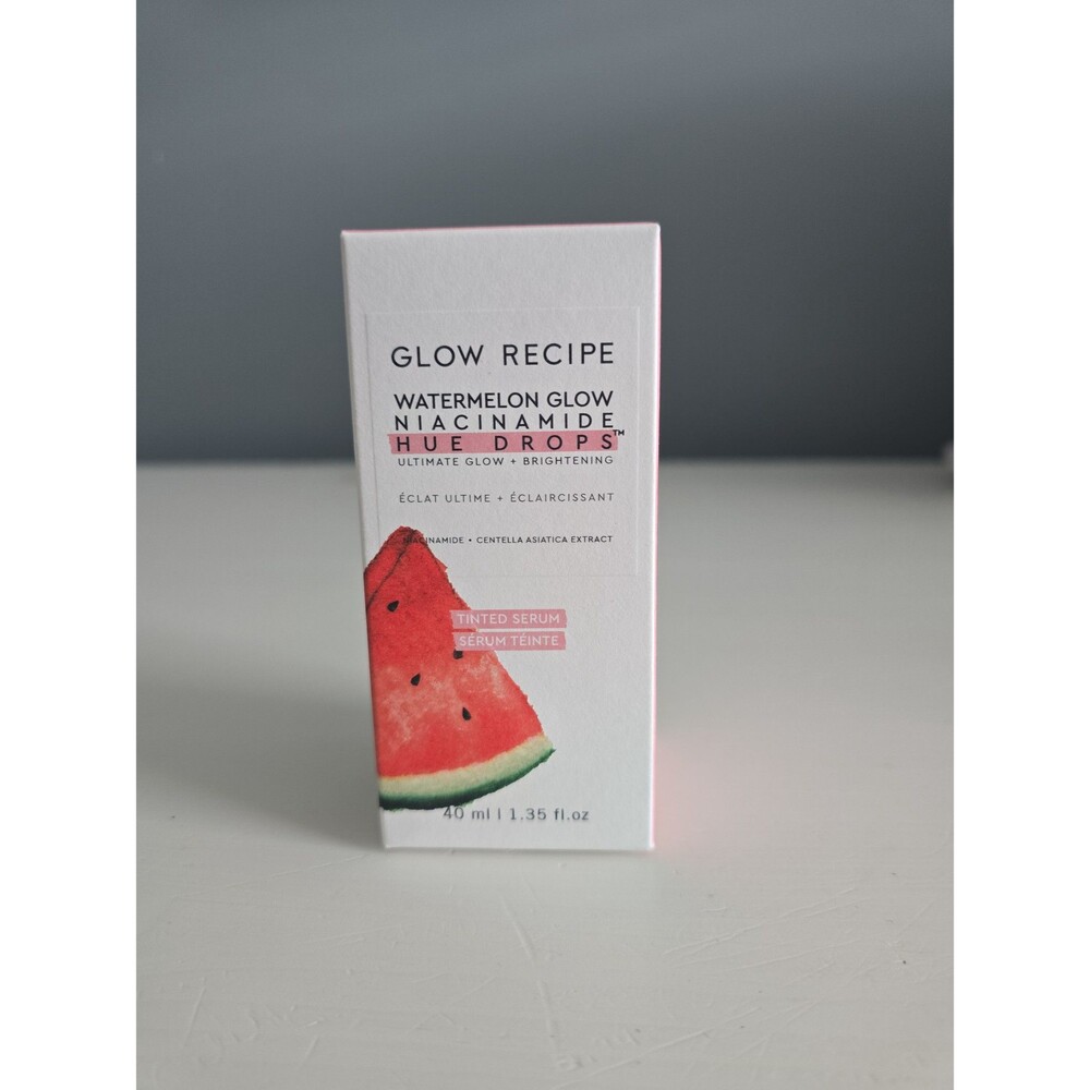 Glow Recipe Watermelon Glow Niacinamide Hue Drops Tinted Serum NEW